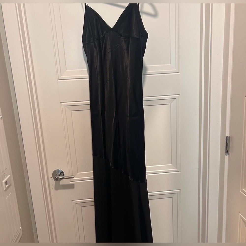 Meshki Black Asymmetrical Dress
